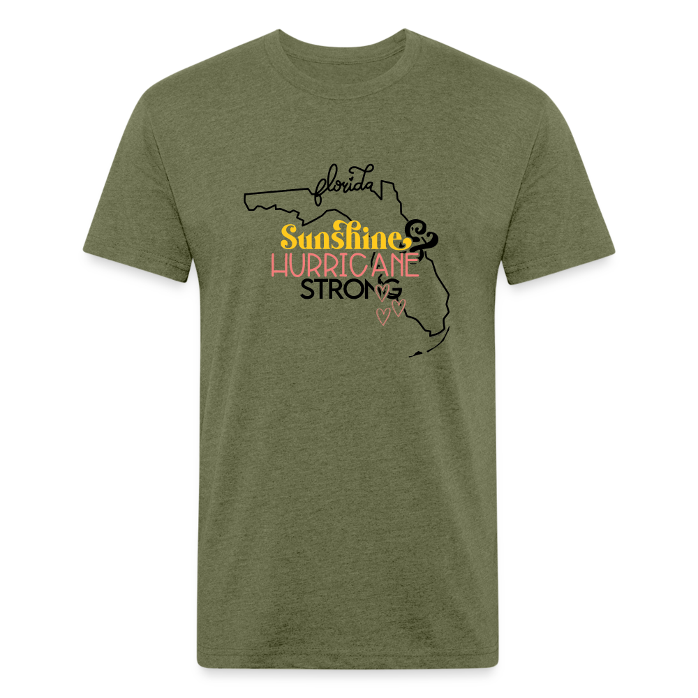 Sunshine & Hurricane STRONG - heather military green